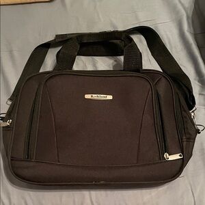 Black Laptop Bag for 20 inch laptop or smaller.